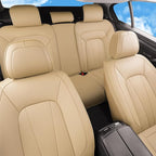 Car Seat Covers Full Set,Breathable and Waterproof Faux Leather Automotive Seat Covers for Cars,Luxury Universal Fit Seat Cov