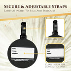 FUL Harry Potter Platform 9-3/4 Luggage Tags, 2-Piece Suitcase ID Tag Set, Multi, One Size