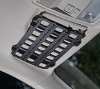 Vehicle MOLLE Panel Car Visor Organizer Storage Rack Rigid Insert Panel for Backpack Tactical Accessories Gear Holder Molle Pouches EDC Gadgets Small Tools Pens Sunglasses