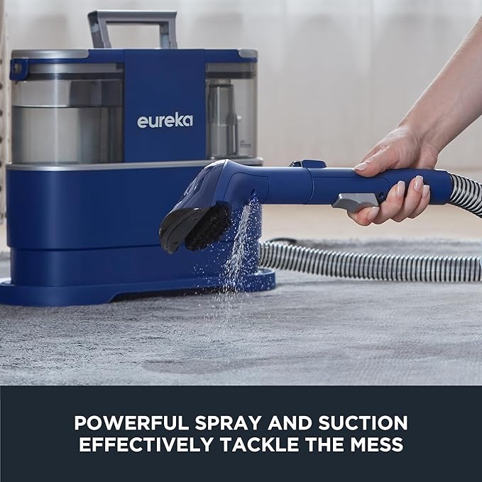 EUREKA Portable Carpet and Upholstery Cleaner, Spot Cleaner for Pets, Stain Remover for Carpet, Area Rugs, Upholstery, Coache