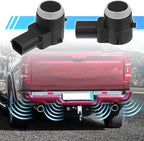 X AUTOHAUX 4pcs PDC Parking Assist Sensor Reverse Backup Parking Sensor for Dodge Journey for Ram 1500 2500 3500 for Jeep for Chrysler 1EW63TZZAA