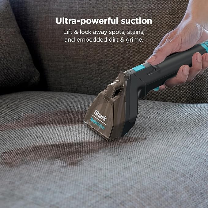 Shark StainStriker Portable Carpet & Upholstery Cleaner w/on board self cleaning - Spot, Stain, & Odor Eliminator, Includes 2