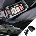 for Model 3 Center Console Organizer Armrest Tray Middle Storage Box Insert Container Durable ABS Plastic Accessories 2024 2025
