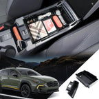 for Model 3 Center Console Organizer Armrest Tray Middle Storage Box Insert Container Durable ABS Plastic Accessories 2024 2025