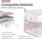 Large Storage Baskets- 15x11x10 inch Storage Bins for Shelves and Closet Organizing, Foldable Fabric Bin for Home Organizatio