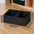 DIMJ Trapezoid Storage Bins for clothes - 4 Packs Closet Organizers and Storage Baskets, Foldable Closet Baskets with Handles
