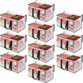 BlissTotes Clear Moving Bags Heavy Duty, 93L Extra Large Storage Bags with Zipper & Reinforced Handles, Waterproof PP Moving 