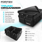 FORTEM Trunk Organizer For SUV Car Trunk Organizer, Foldable Storage, Car Accessories for Women Men, Collapsible Bag, Perfect C