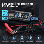 Car Battery Jump Starter, TOPDON 2000A Peak Jump Starter for Up to 8L Gas/6L Diesel Engines, 12V Portable Battery Booster