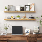Heimlove Floating Shelves for Wall 40 Inch,Mounted Storage & Display Hanging Shelf with Invisible Brackets,for Bedroom,Living
