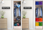 Sorbus 11 Inch Fabric Storage Cubes - Sturdy Collapsible Bins With Handle - 6 Foldable Baskets for Organizing Clothes, Toys, 