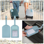 Amylove 48 Sets Leather Luggage Tags Bulk Wedding Favors Luggage Tags for Guests Bridal Gifts Wedding Bridal Shower Gift PU L
