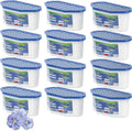 Moisture Absorbers, 12 Pack, Compact Dehumidifier for Closet, Efficient Humidity Absorber Boxes, Moisture Absorber for