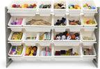 Humble Crew Toy Storage Organizer with 20 Removable Storage Bins for Kids Playroom, 4-Tier Toddler Toy Organization and Stora