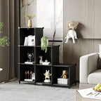 AWTATOS Cube Storage Organizer, Storage Cubes Shelves Bookshelf, 6 Cube Closet Organizers and Storage, DIY Stackable Plastic 