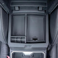 JKCOVER OEM Fit 2024 2025 2026 Tacoma Center Console Organizer Tray Compatible with 2024-2026 Toyota Tacoma(4th Gen) Accessories ABS Plastic Storage Box（Patented Design）