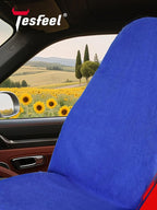 2-Pack 550g Waterproof Car Seat Cover Towel - Universal Anti-Slip Sweat Protection for Front Bucket Seats - Machine Washable 