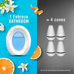 Febreze Bathroom Air-Freshener, Odor-Fighting, Plug In Alternative, Air-Fresheners for Home, Bathroom, & Kitchen, Closet, Pet