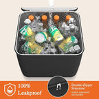 HOTOR Cooler Bag for Trunk Organizer - Portable Cooler for Car Organizer, Leakproof Car Cooler for Vehicle, Soft Small Cooler F