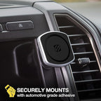 Scosche MP2ODVM-XTSP MagicMount Pro2 Dash/Vent/Window 4-in-1 Magnetic Cell Phone Holder Car Mount Kit Compatible with MagSafe, iPhones, Galaxy, Pixel & All Smartphones