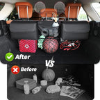 Deluxe Trunk Organizer for Medium or large size SUVs, Backseat Hanging Trunk Organizer, Waterproof Collapsible Car Storage Bag