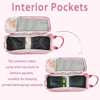 7 Pcs Compression Packing Cubes for Travel Luggage, Lightweight Suitcase Organizer Bags Set, Compression Packaging Cube for T