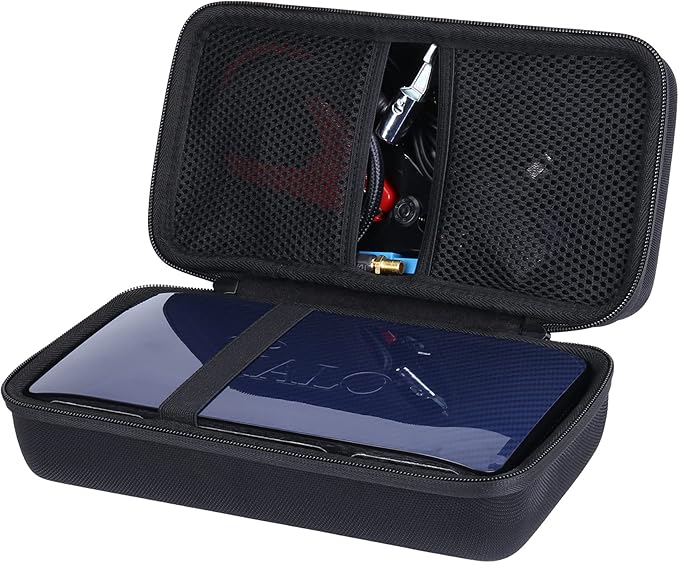 khanka Hard Travel Case Replacement for Halo Bolt 58830/57720 / Air 58830 / ACDC Max 55500 mWh Portable Emergency Power Kit, Portable Phone Laptop Charger, Case Only (Black)