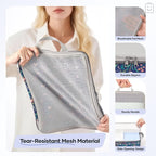 Veken 9/11 Set Compression Packing Cubes for Travel Essentials,Compressible Expandable Large Luggage Suitcase Organizer Bags 