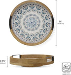 Gourmet Basics by Mikasa Addison Lazy Susan Serving Tray, 14-Inch