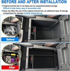 SHAOHAO for 2025 2026 Nissan Pathfinder Center Console Organizer Tray 2022 2023 2024 2025 2026 Pathfinder S/SV/SL/Rock Creek/Platinum Armrest Storage Box Pathfinder 2025 2026 Accessories Organizer
