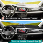 FIILINES Dash Cover for 2022-2024 Volkswagen Taos S SE SEL (NOT for 2025), Dashboard Mat Accessories Dash Cover Sunshade Nons