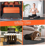 60 X 72 Inch Garage Floor Mat Under Car,Oil Spill Mat,Premium Maintenance mat,Waterproof Rubber Backing Layer Protects Garage