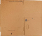 Amazon Basics Moving and Storage Boxes with Handles and Lift-Off Lids, Medium, 19" x 14.5" x 15.5", Brown, 10-Pack