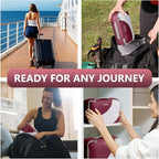 8 Set Packing Cubes for Travel, Gifts for Women Mom,Anti-Tearing Suitcase Organizer for Luggage with Shoe & Hanging Toiletry 