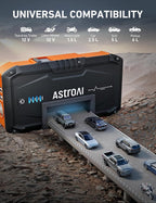 AstroAI S8 Car Battery Jump Starter, Car Jumper Starter Battery Pack for Up to 6.0L Gas & 3.0L Diesel Engines, 12V Portable