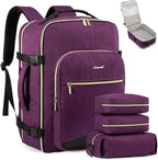 LOVEVOOK Travel Backpack for Women & Men 50L,Airline Approved Carry On Backpack Travel Essential,TSA Carry on Luggage,Waterpr