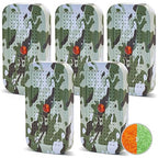40 Gram Gun Safe Dehumidifier Camouflage, Rechargeable Desiccant Canister Dehumidifier Bags, Reusable Silica Gel Packets
