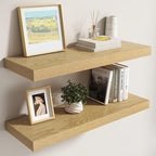 Dreamland 30 Inch Floating Shelves for Wall,8 Inch Deep Floating Shelves,30" W x 8" D Wall Shelves for Bedroom,Living Room, K