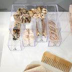 iDesign 36560EU 4-Drawer Vanity/Cosmetic Organizer, Set of 1, Clear