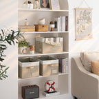 GRANNY SAYS Decorative Storage Baskets for Shelves, Large Fabric Storage Bins, Collapsible Clothing Storage and Organization,