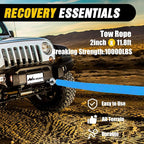 Nilight Car Emergency Kit with Jumper Cable Air Compressor Tire Repair Essential Tools First Aid Alligator Connector Electric