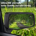 Right Passenger Side Mirror Glass Compatible with 2019-2025 Chevy Silverado 1500 GMC Sierra 1500 W/Blind Spot Heated W/backing plate (with a tool) Replace#GM1325160 84309705