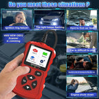 OBD2 Scanner Car Code Reader Support Voltage Test Plug and Play Fixd Car CAN Diagnostic Scan Tool Read and Clear Engine Error