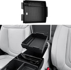 2026 Tucson Center Console Organizer - For 2025-2026 Hyundai Tucson(Limited)/Tucson Hybrid(Blue/SEL Convenience/N Line/Limited) Armrest Box Storage - ONLY Fit 2025-2026 Tucson With Electronic Shift