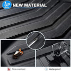 KUST Floor Mats for 2017-2022 Nissan Rogue Sport, All Weather Front Rear Floor Liners Rogue Sport Accessories TPE Rubber Raised Edge (Sport Only)