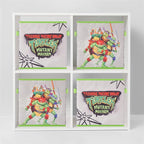 Teenage Mutant Ninja Turtles: Mutant Mayhem Storage Cubes – Set of 2 Collapsible Fabric Bins, 10x10 Inch - Kids Toy Organizer