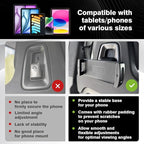 BestEvMod Seat Back Second Row Anchor 1/4 Screw Mount Phone Holder Tablet Mag Safe Compatible with 2022-2024 2025 2026 Rivian R1T&R1S Backseat fits All Phones&Android 360° Adjustable(Tablet Holder)