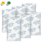 Moisture Absorbers - 50 Gram 22 Packs Silica Gel Packets with Color Indicating, Desiccant Packs for Storage, Food Grade Silic