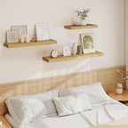 Vivelove 48 Inch Floating Shelves for Wall, 48x9 Display Shelves for Bathroom Living Room Kitchen Bedroom Office Farmhouse Ho