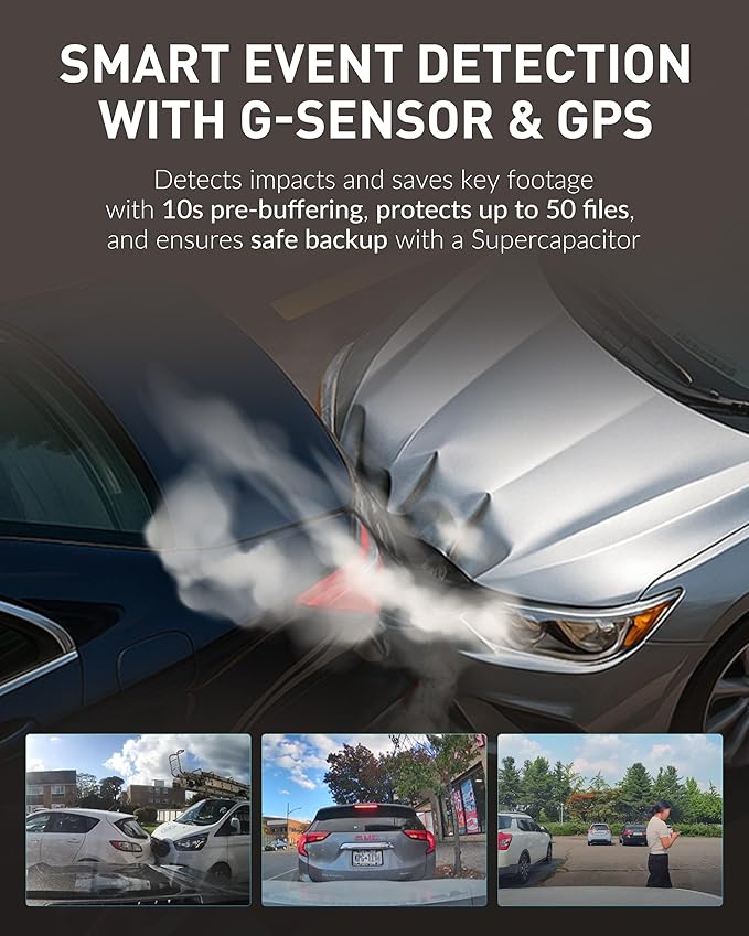 BlackVue DR770X-2CH II 256GB Dash Cam – Dual Full HD Front & Rear, Enhanced Visual Clarity, Fast Boot, USB-C for Seamless Ins